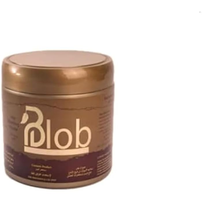 Blob Hair Bleaching Powder Jar, Blue, 200g Bleach Powder - Image 1